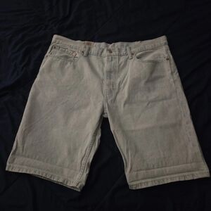 Levi 502 Regular Taper Light Wash Shorts Size 40 Waist